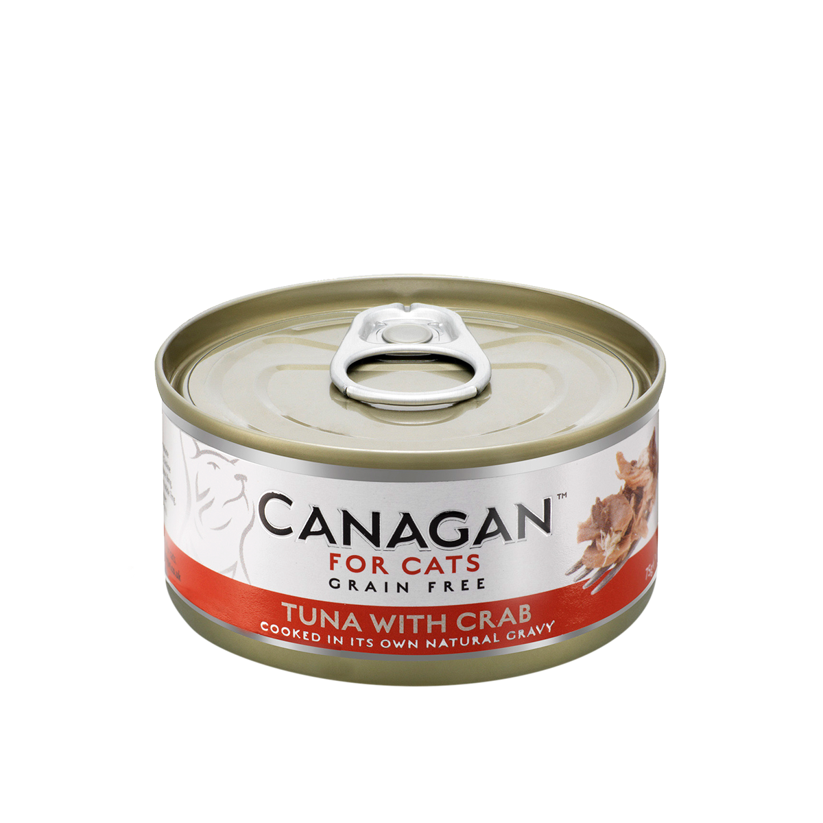Canagan - Grain Free Canned Cat Food - Tuna with Crab for Cats - 75G (3 Cans) - PetProject.HK