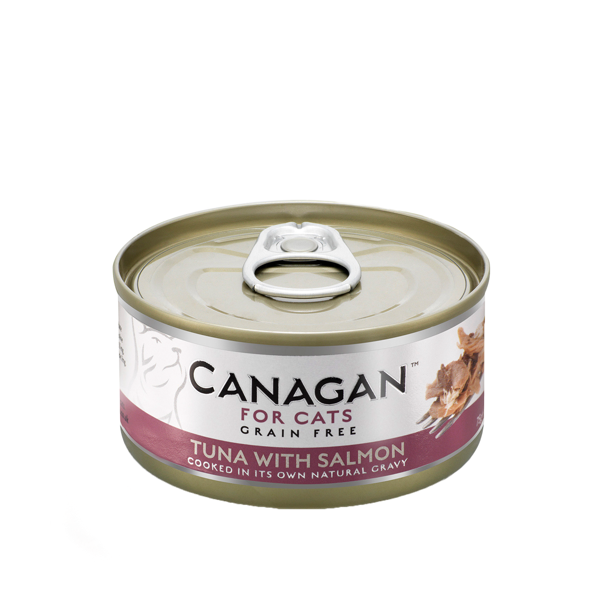 Canagan - Grain Free Canned Cat Food - Tuna with Salmon for Cats - 75G (3 Cans) - PetProject.HK