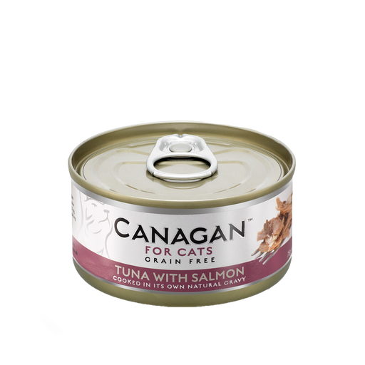 Canagan - Grain Free Canned Cat Food - Tuna with Salmon for Cats - 75G (3 Cans) - PetProject.HK