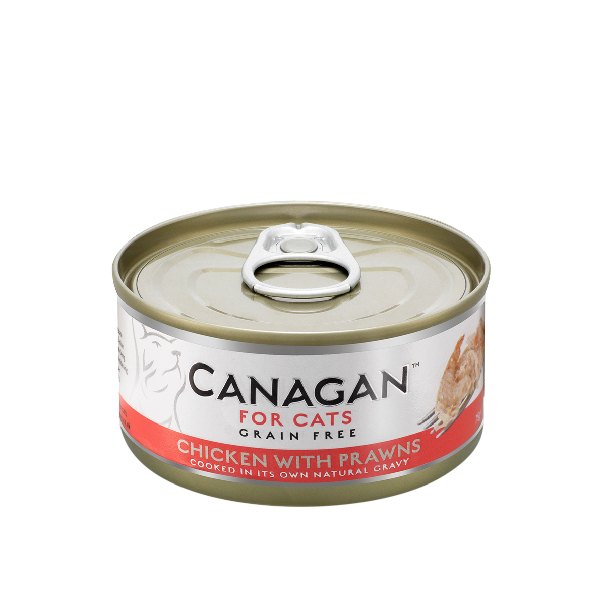 Canagan - Grain Free Canned Cat Food - Chicken with Prawns for Cats - 75G (3 Cans) - PetProject.HK