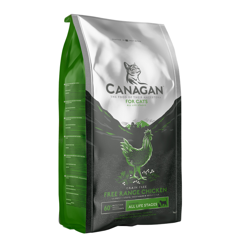 Canagan - Grain Free Dry Cat Food - Free-Run Chicken - 4KG - PetProject.HK
