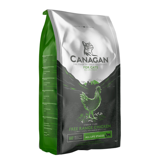 Canagan - Grain Free Dry Cat Food - Free-Run Chicken - 4KG - PetProject.HK