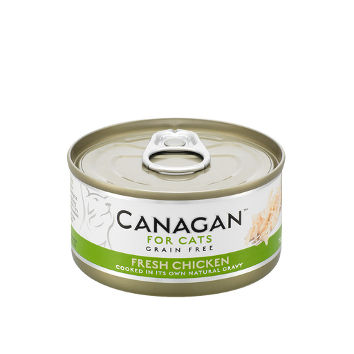 Canagan - Grain Free Canned Cat Food - Fresh Chicken for Cats - 75G (3 Cans) - PetProject.HK
