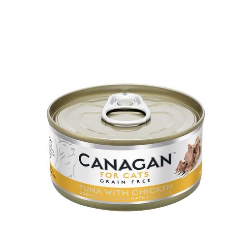 Canagan - Grain Free Canned Cat Food - Tuna with Chicken for Cats - 75G (3 Cans) - PetProject.HK