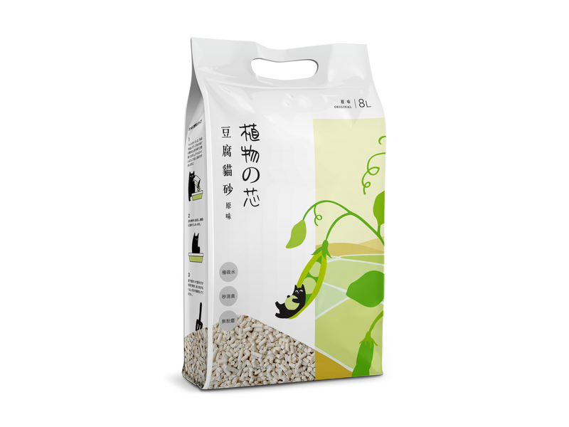 Natural Core - All Clumping Tofu Cat Litter 8L Cats