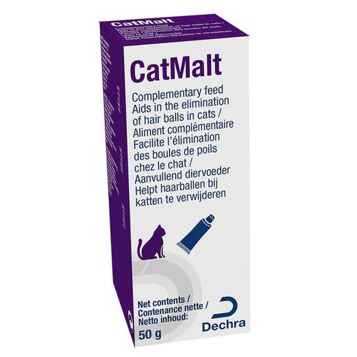 Dechra - CatMalt Hairball Gel - 50g - PetProject.HK