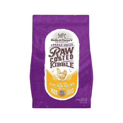 Stella & Chewy's - Dry Cat Food - Raw Coated Kibble - Cage-Free Chicken Recipe - 5LB - PetProject.HK