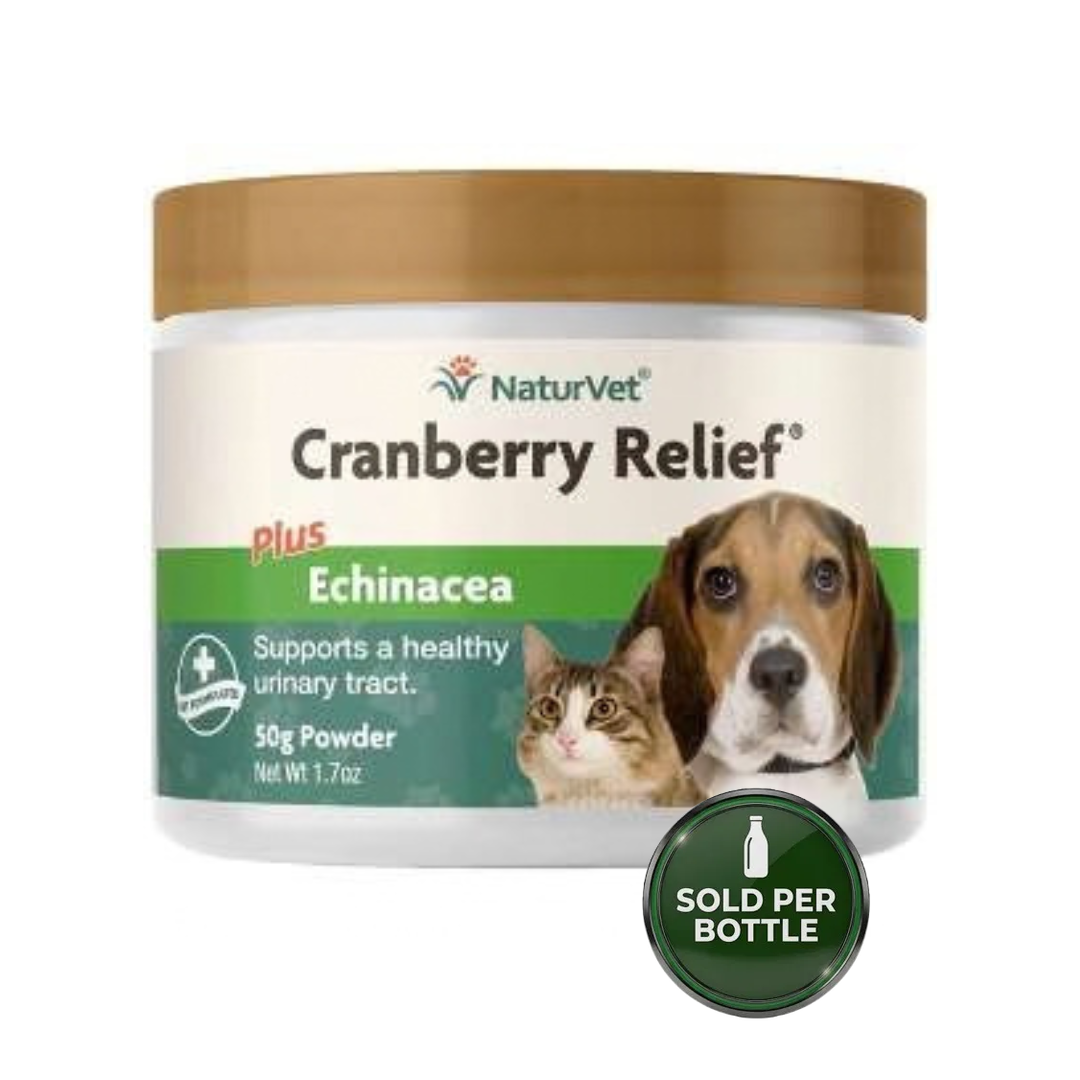 NaturVet Cranberry Relief Powder - Urinary 50mg - 1 Bottle