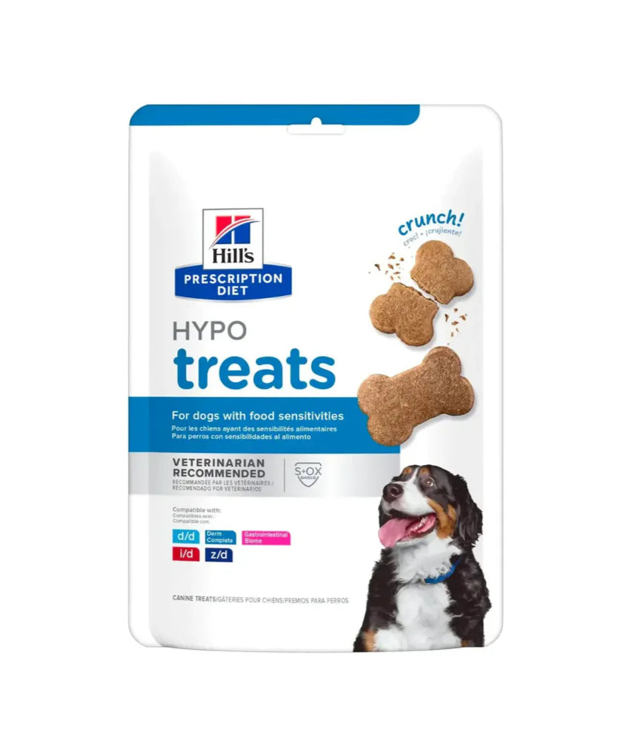 希爾處方糧 - 乾狗糧 - 犬用低過敏性零食 - 12盎司