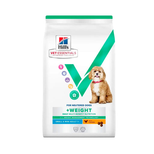 Hill's VetEssentials Diet - Dry Food for Small & Mini Adult Dogs (1-6) - Netuered - 1.5KG - PetProject.HK
