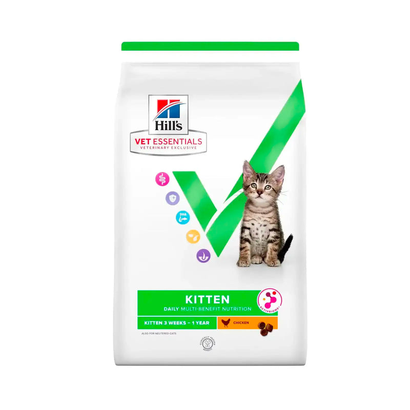 Hills Vetessentials Diet - Dry Food For Kitten (<1) Growth 1.5Kg Cats