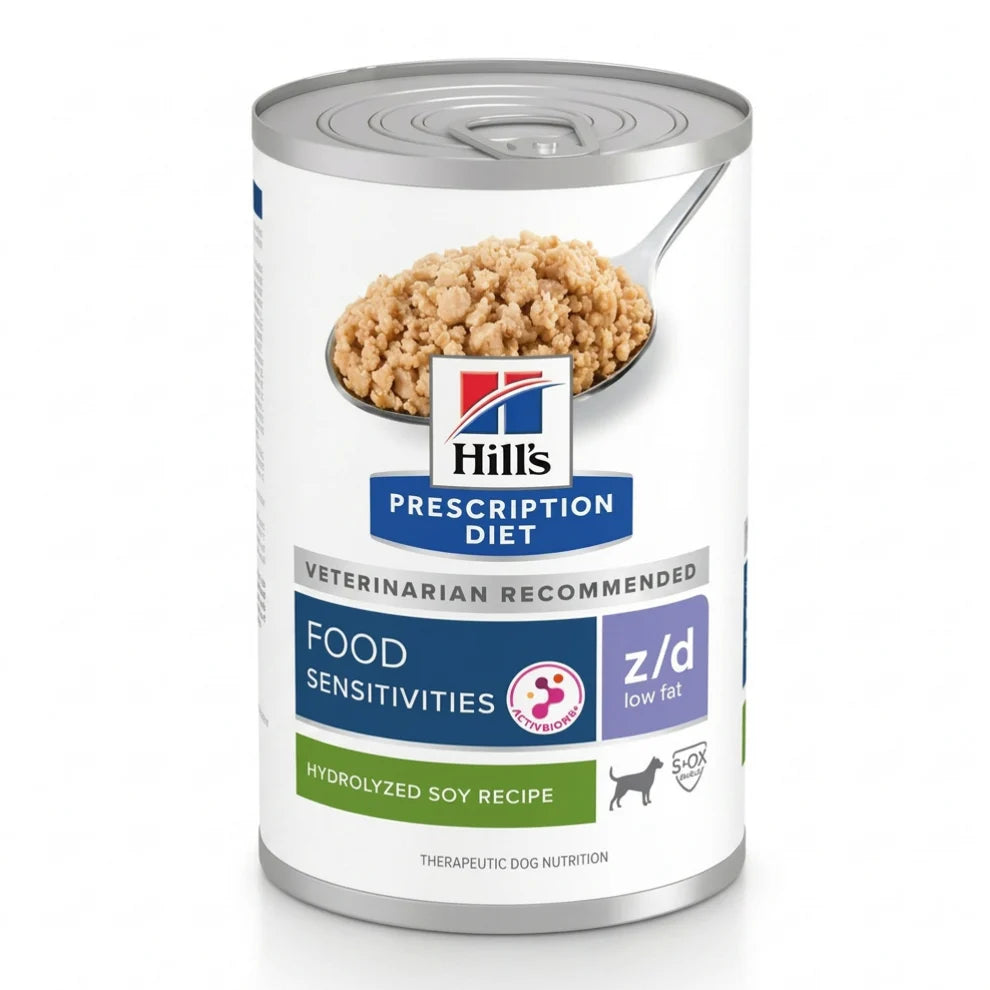 Hill's Prescription Diet - Dry Dog Food - Canine z/d Low Fat Hydrolyzed Soy (13oz x 12 cans)