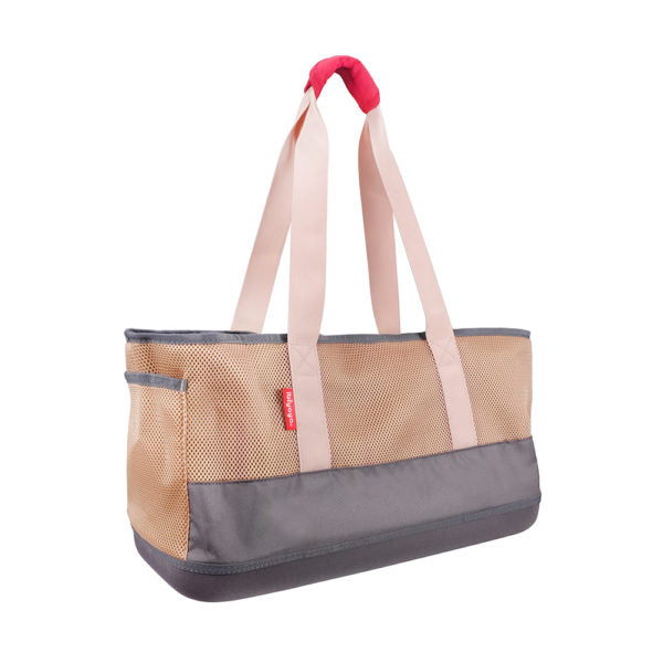 Ibiyaya - Breathable Dachshund Pet Carrier - Khaki - PetProject.HK