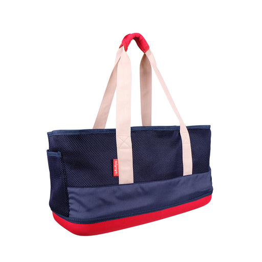 Ibiyaya - Breathable Dachshund Pet Carrier - Navy Blue - PetProject.HK