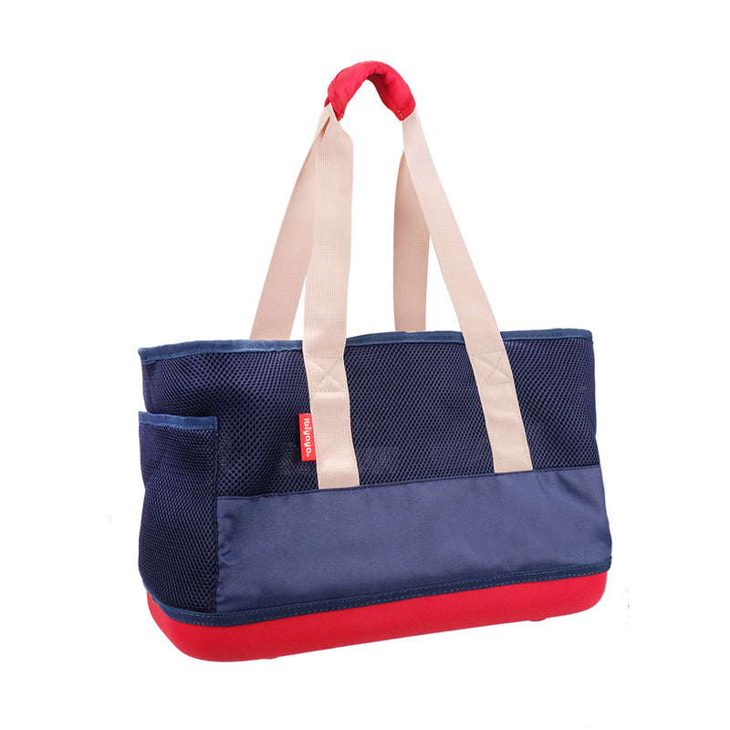 Ibiyaya - Breathable Pet Carrier - Navy Blue - PetProject.HK