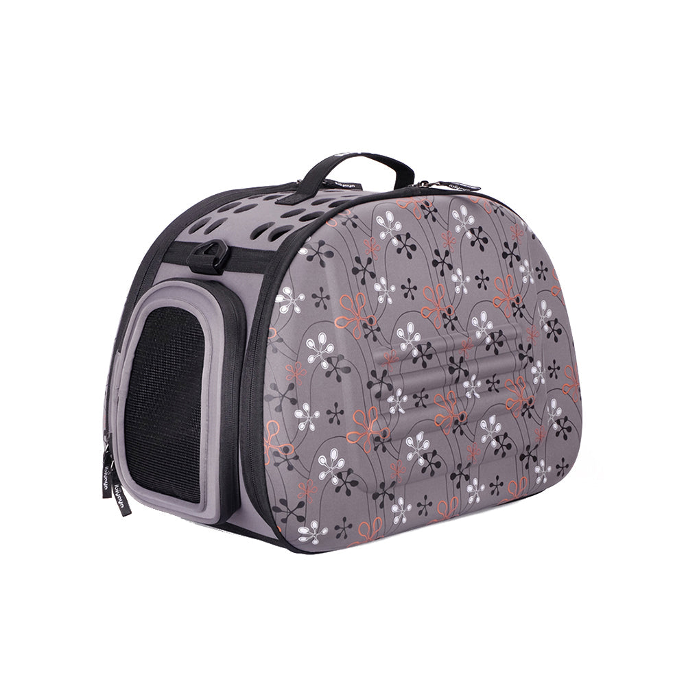 Ibiyaya - Classic Collapsible Shoulder Carrier - Gray - PetProject.HK