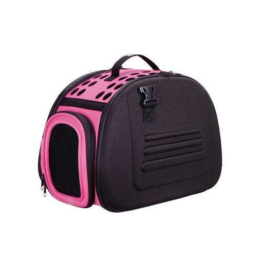 Ibiyaya - Classic Collapsible Shoulder Carrier - Pink - PetProject.HK