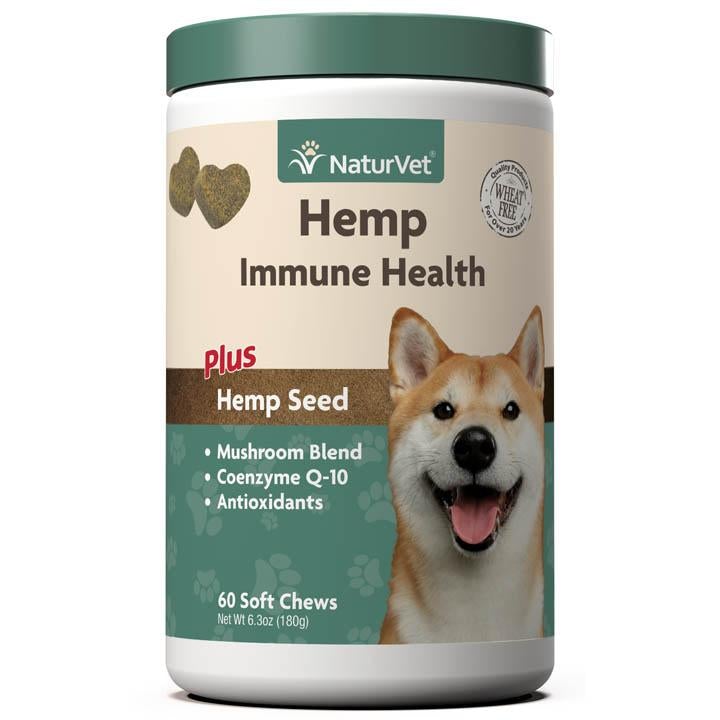 NaturVet Immune Health Hemp - Soft Chews - 60ct