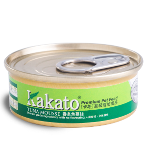 Kakato - Canned Dog and Cat Food - Tuna Mousse - 40G (4 cans) - PetProject.HK