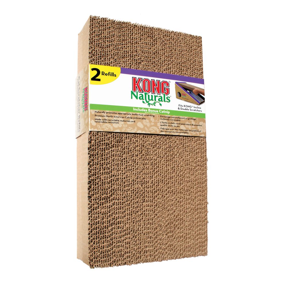Kong - Scratcher Refill for Incline and Double - 2 Packs - PetProject.HK