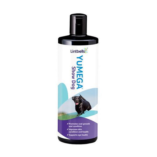 Lintbells - YuMEGA Show Dog - Essential Omega Oils - Skin and Coat Supplement for Dogs - 500ML - PetProject.HK