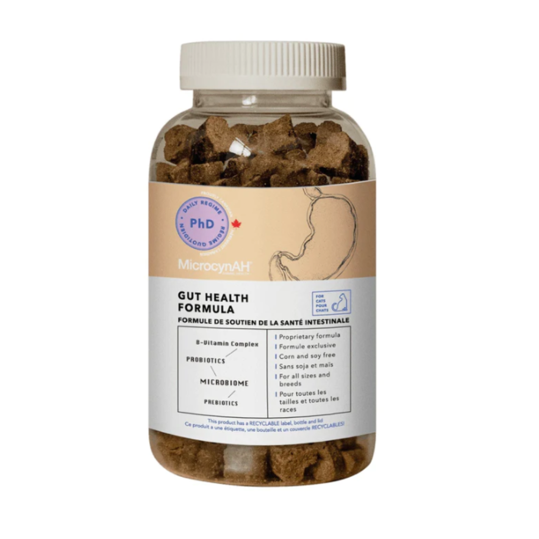 MicrocynAH PhD Cat Treats - Gut Health Formula - 120g