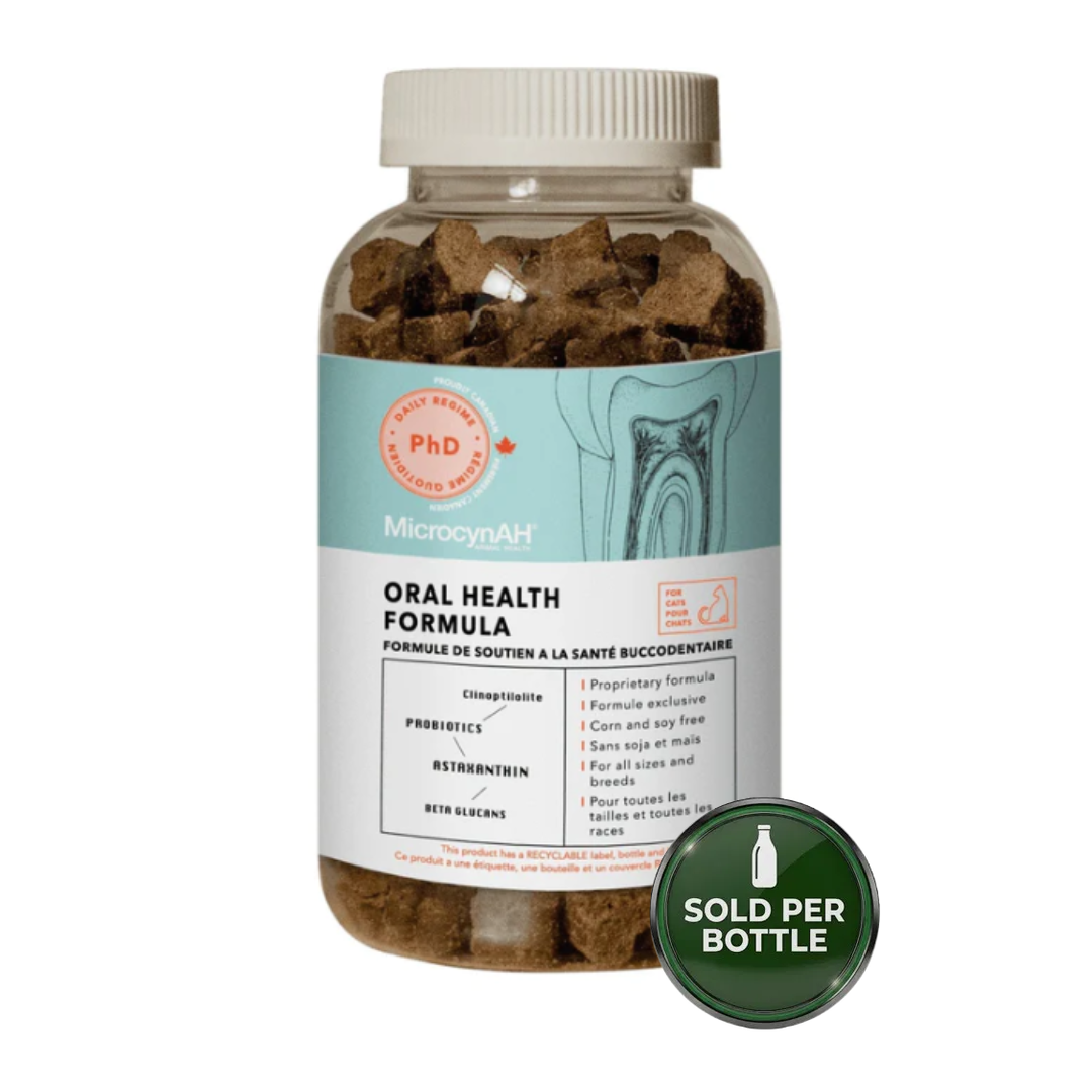 MicrocynAH PhD Cat Treats - Oral Health Formula - 120g