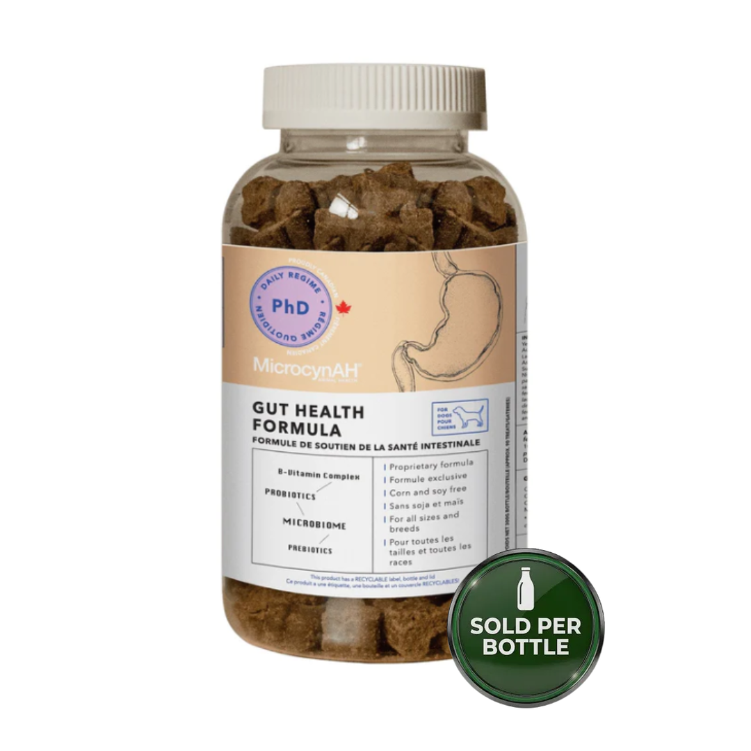 MicrocynAH PhD Dog Treats - Gut Health Formula - 300g