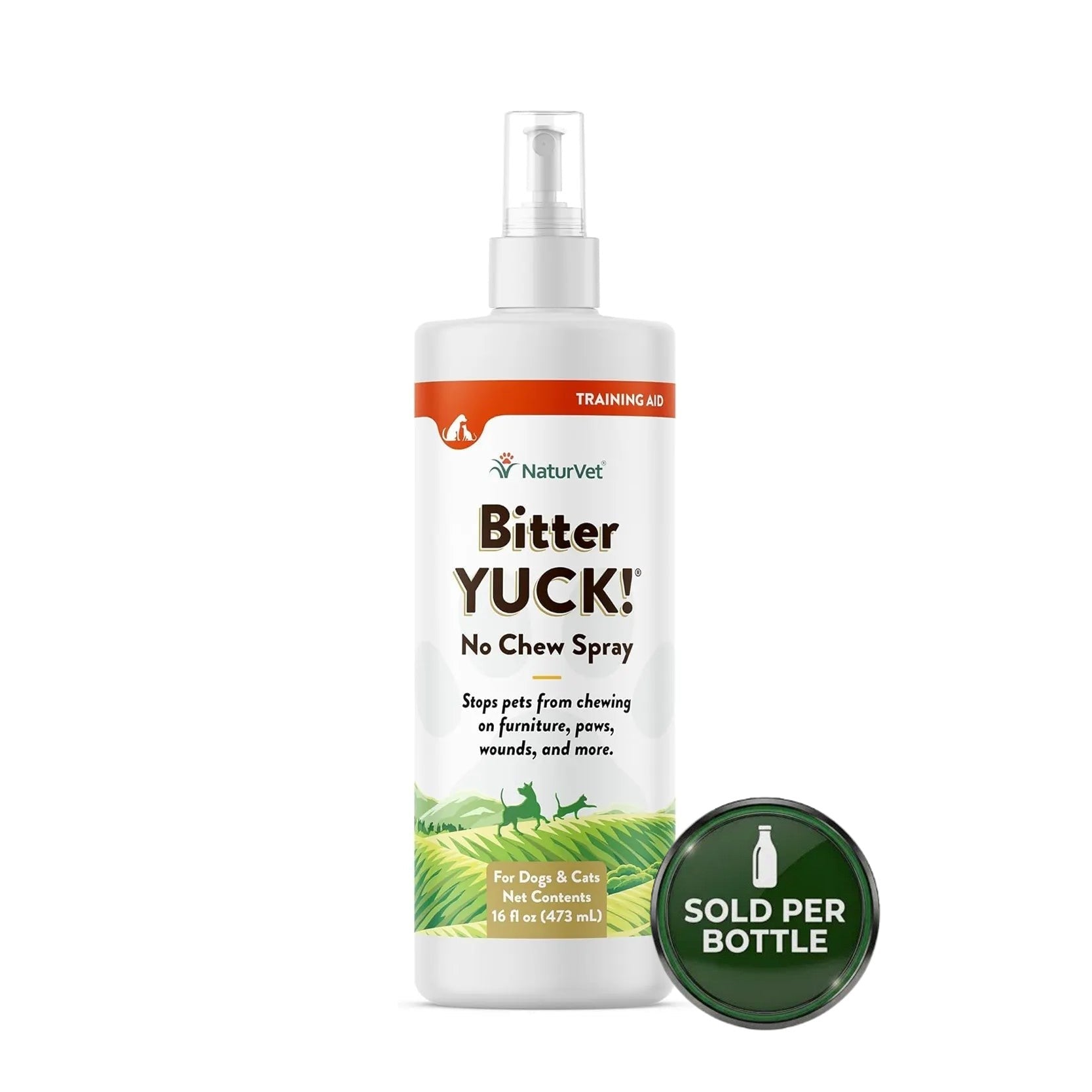 NaturVet Yuck No Chew Spray - 8oz