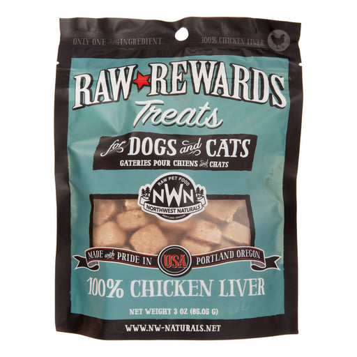 Northwest Naturals - Freeze-Dried Cat & Dog Treats - Chicken Liver - 85G - PetProject.HK