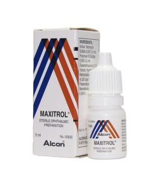 Novartis - Maxitrol® Eye Drops for Dogs and Cats - 5ML
