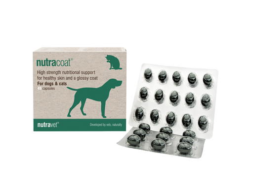 Nutravet - Nutracoat for Skin & Coat - 45CAP - PetProject.HK