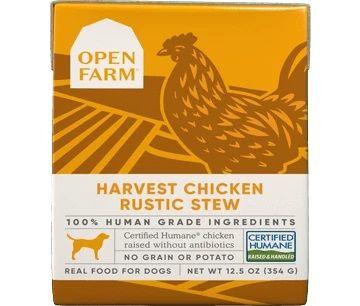 Open Farm - Wet Food For Dogs Grain Free Rustic Blend Harvest Chicken Recipe 12.5Oz (Min. 24