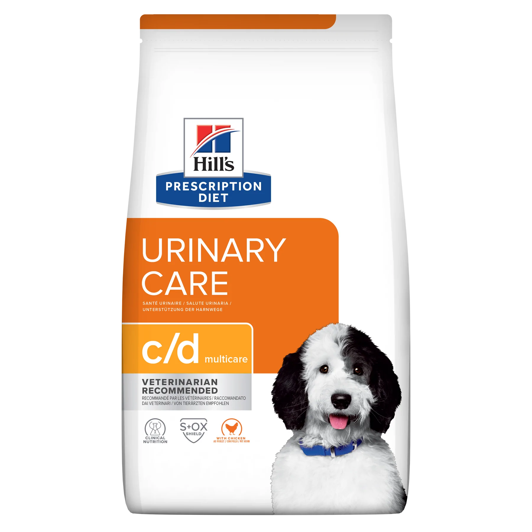 Hills Prescription Diet - Dry Dog Food Canine C/d Urinary Care 8.5Lbs Dogs