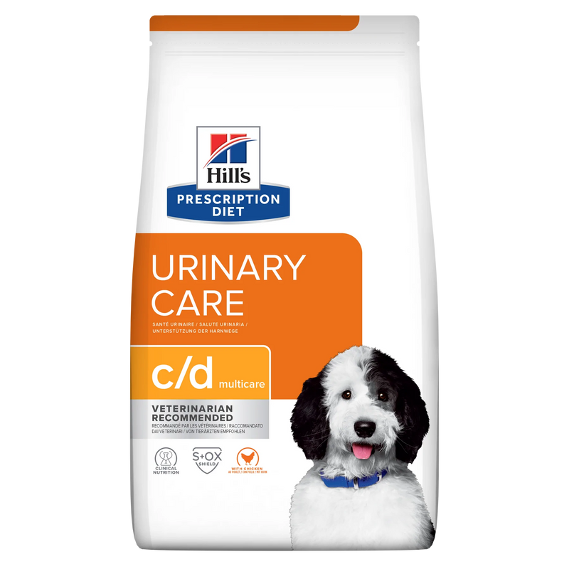 Hills Prescription Diet - Dry Dog Food Canine C/d Urinary Care 1.5Kg Dogs