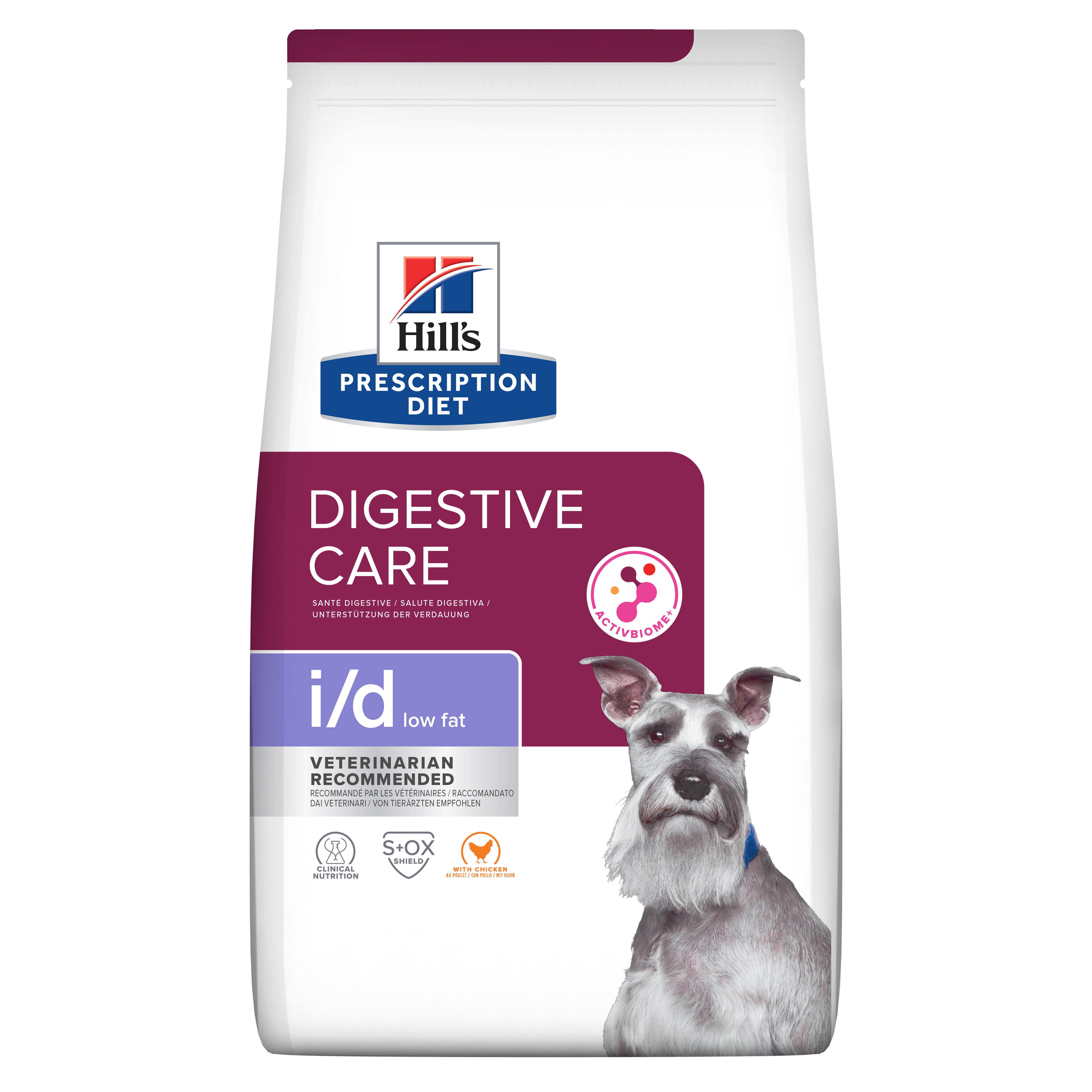 Hills Prescription Diet - Dry Dog Food Canine I/d Low Fat Digestive Care 1.5Kg Dogs