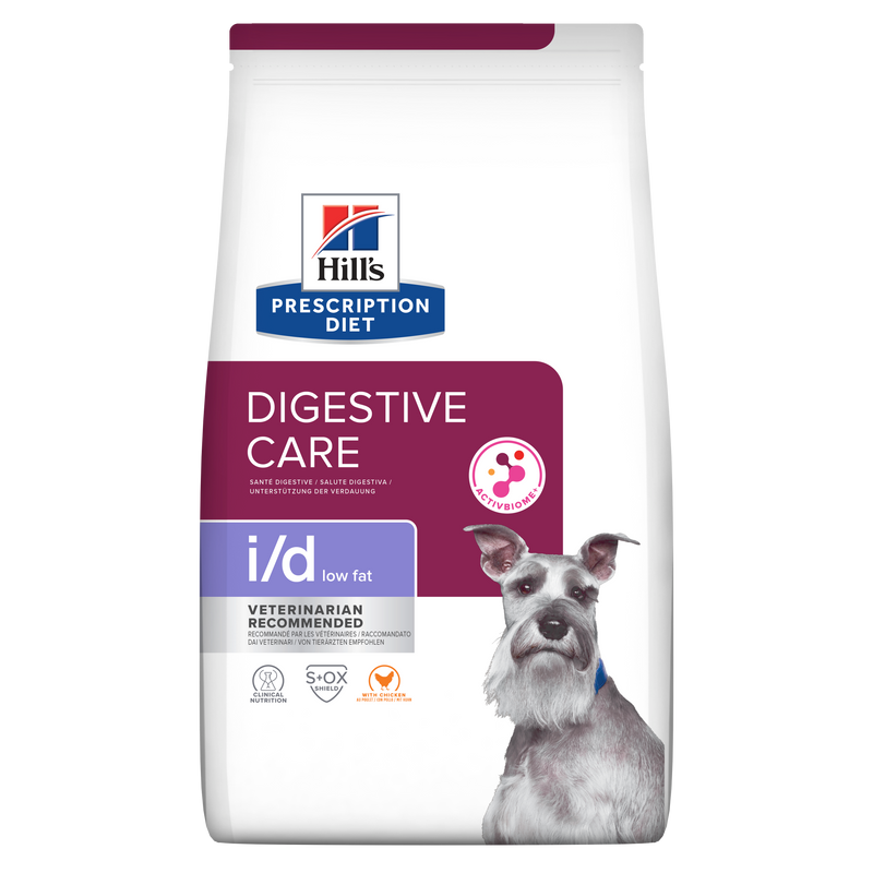 Hills Prescription Diet - Dry Dog Food Canine I/d Low Fat Digestive Care 8.5Lbs Dogs