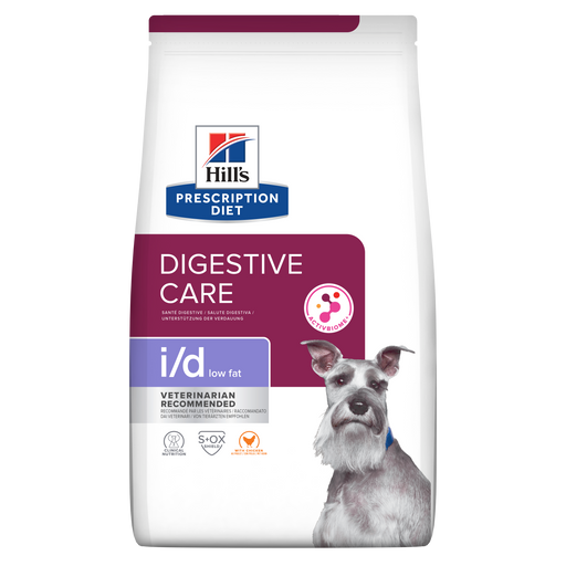 Hills Prescription Diet - Dry Dog Food Canine I/d Low Fat Digestive Care 17.6Lbs Dogs