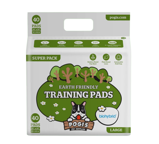 Pogis Pet Supplies - Pee Pads Large (24 X 24) 40 Pack Dogs & Cats