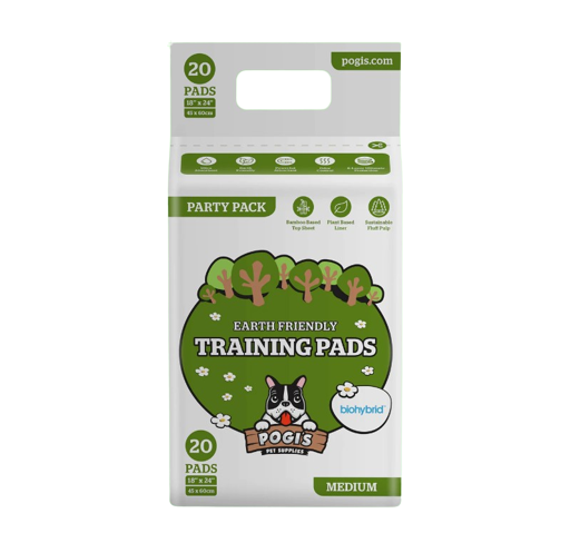 Pogis Pet Supplies - Pee Pads Medium (18 X 24) 20 Pack Dogs & Cats