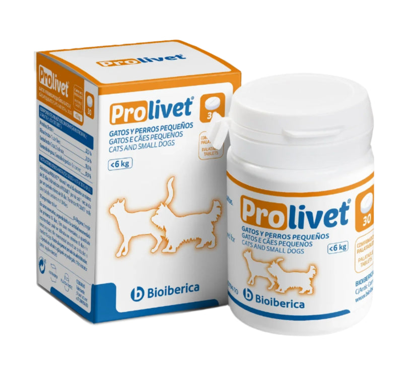 Prolivet® Palatable Tablet for Small Dogs & Cats <6 kg - 30TABS