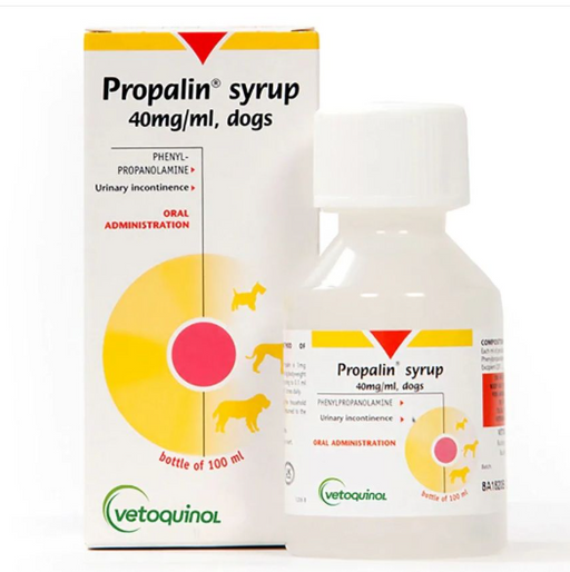 Vetoquinol - Propalin Syrup for Dogs 40mg/ml - 100ML - PetProject.HK