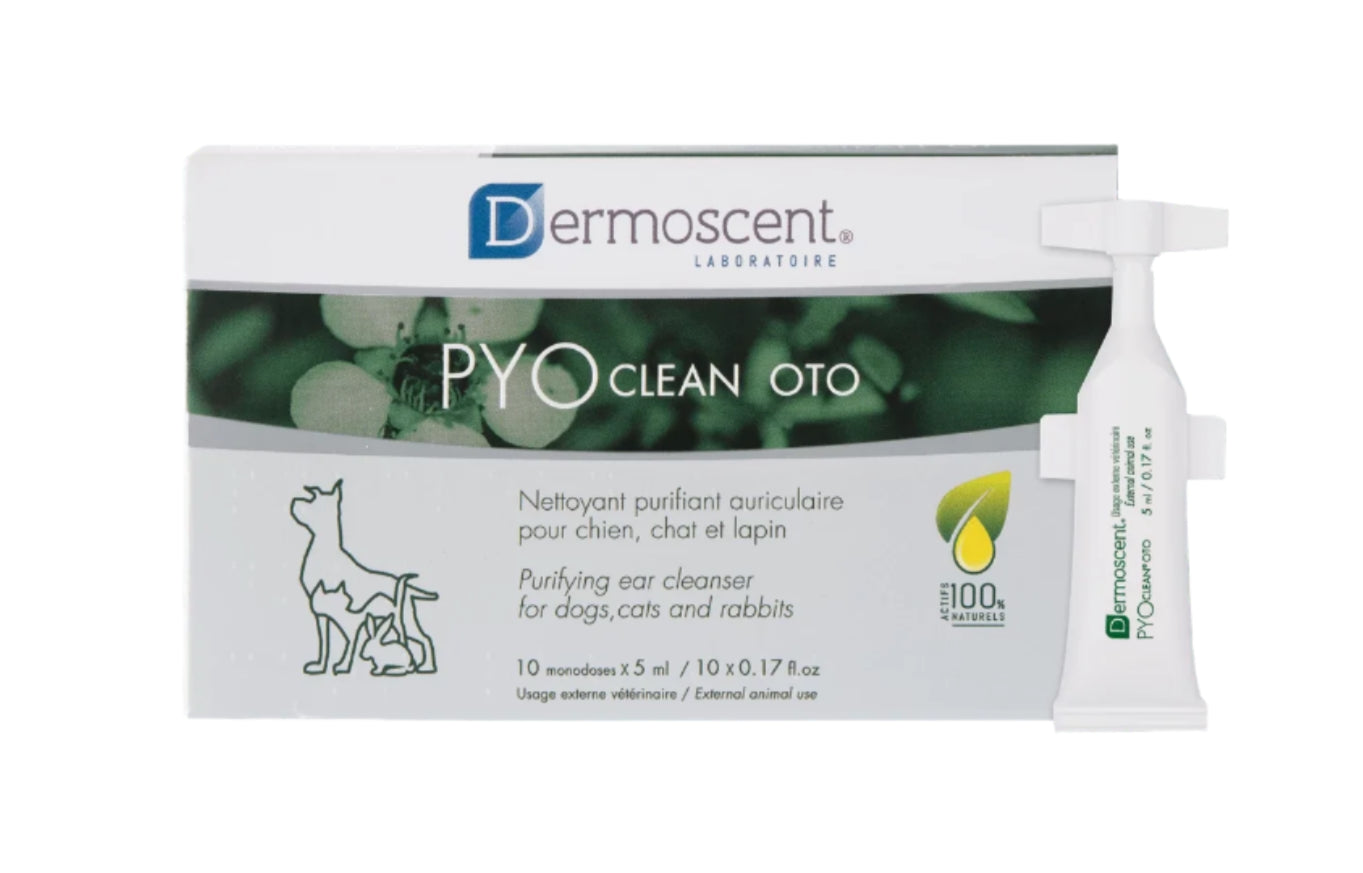 Dermoscent® PYOclean®Oto for Dogs & Cats - 10x5ML - PetProject.HK