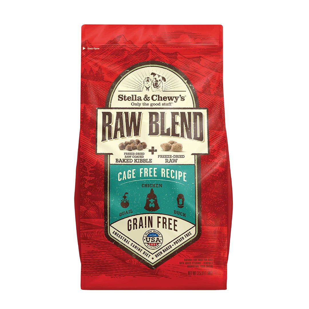 Stella & Chewy's - Dry Dog Food - Raw Blend Kibble - Cage Free Recipe - 22LB - PetProject.HK