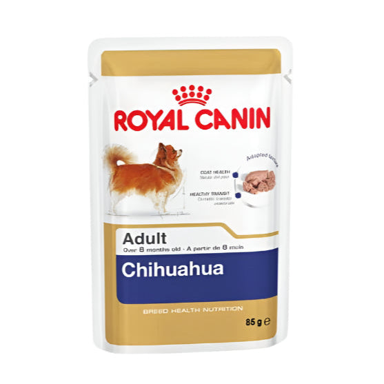 Royal Canin - Adult Dog Wet Food - Chihuahua Dog Pouch - 85G (Box of 12) - PetProject.HK