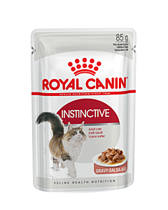 Royal Canin - Adult Cat Wet Food - Instinctive Pouch (Gravy) - 85G (Box of 12) - PetProject.HK