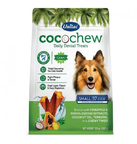 Unilac - Cocochew Dental Treats For Dogs Small Size 500G (57Pcs)