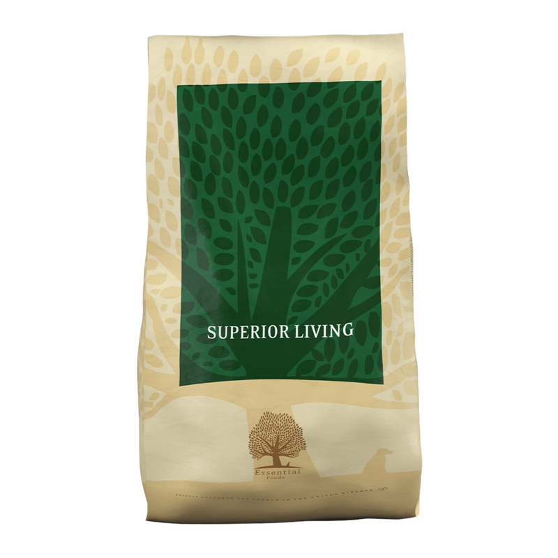 Essential Foods - Dry Dog Food Superior Living (Large Kibble) 10Kg Dogs