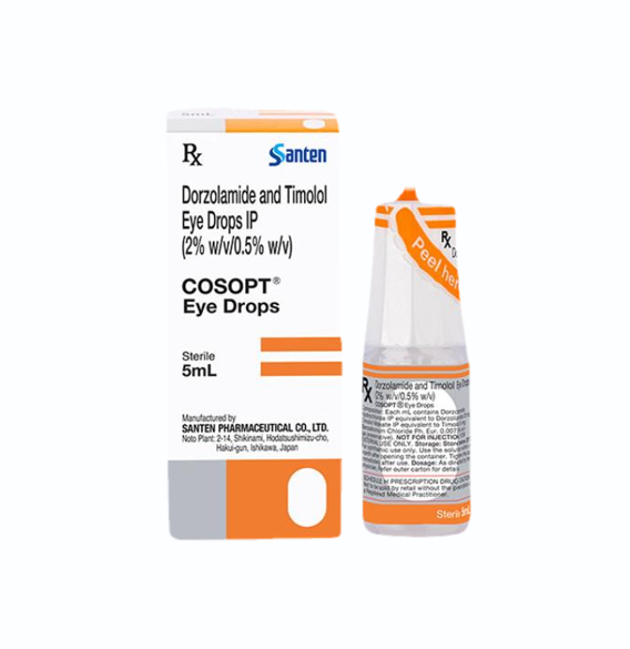 Santen - Cosopt 眼藥水 - 5毫升