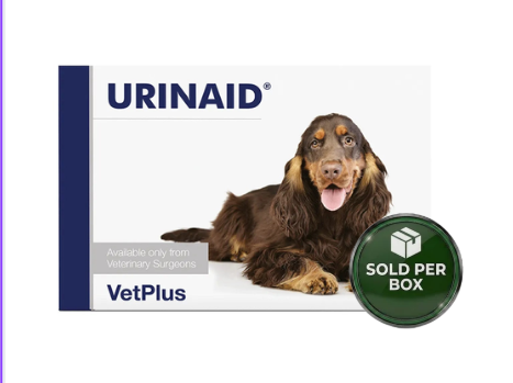 VetPlus - Urinaid - Urinary Supplement for Dogs 60's - 1 Box
